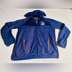 Red Bull Jacket KTM Factory Racing Blue Hoodie Adult LARGE